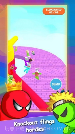 秋季赛跑火柴人淘汰赛截图3