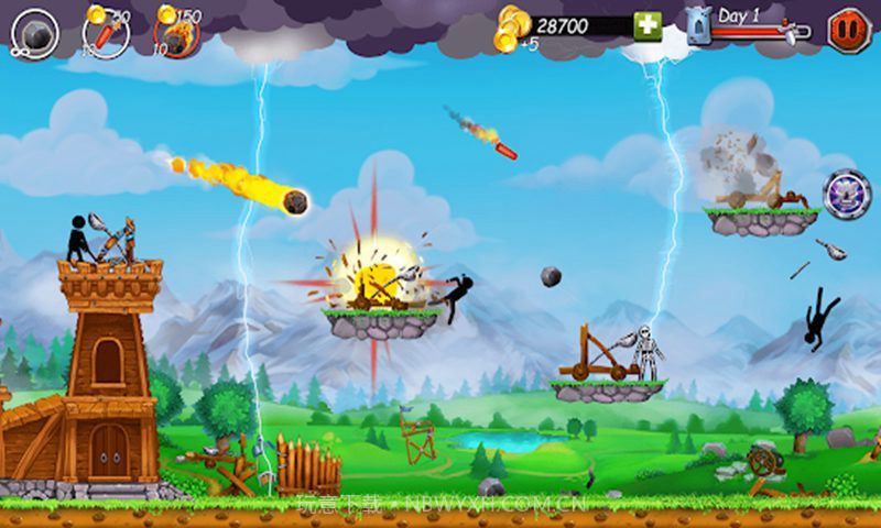 火柴人战争:英雄杀截图4 火柴人战争:英雄杀截图4