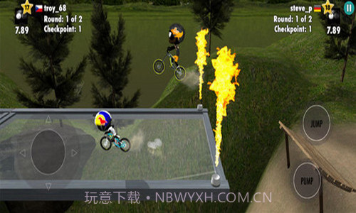 火柴人自行车赛截图1