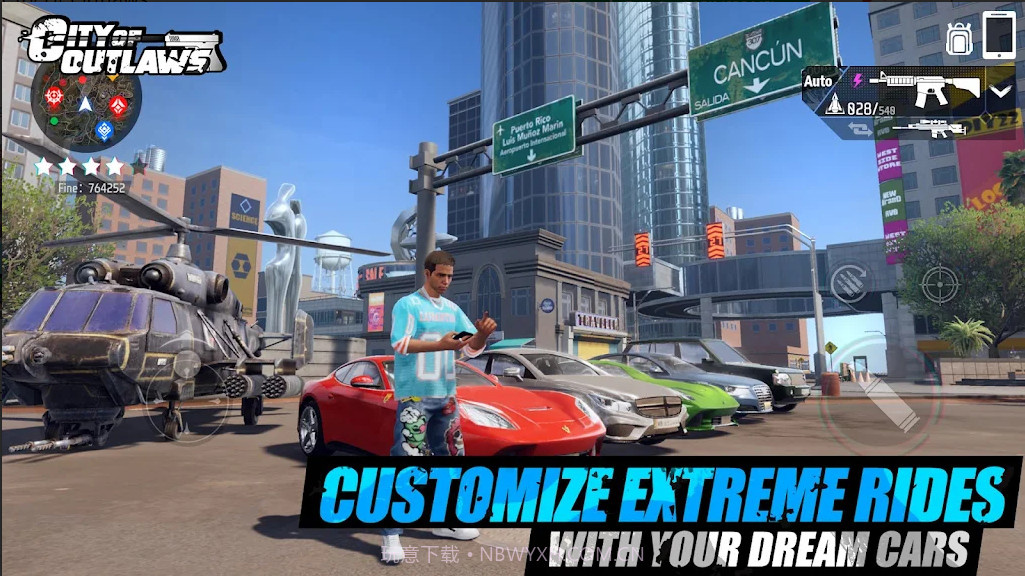 亡命徒之城国际服截图3