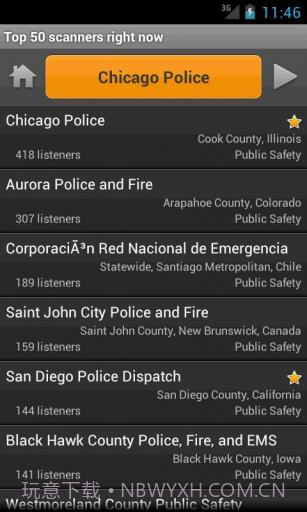 无线电扫描仪 Scanner Radio Pro截图2