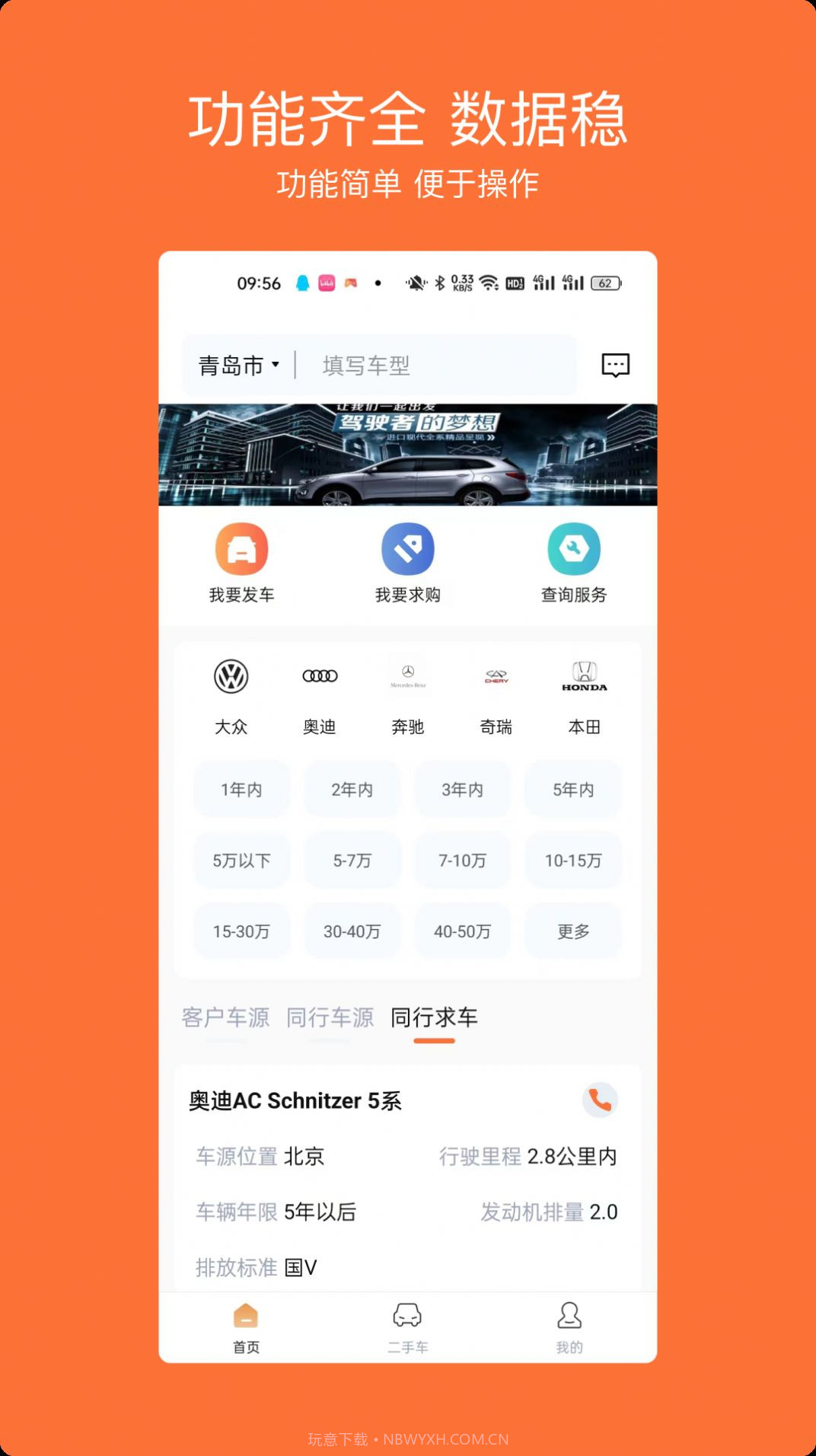 车橙无忧二手车服务截图1 车橙无忧二手车服务截图1