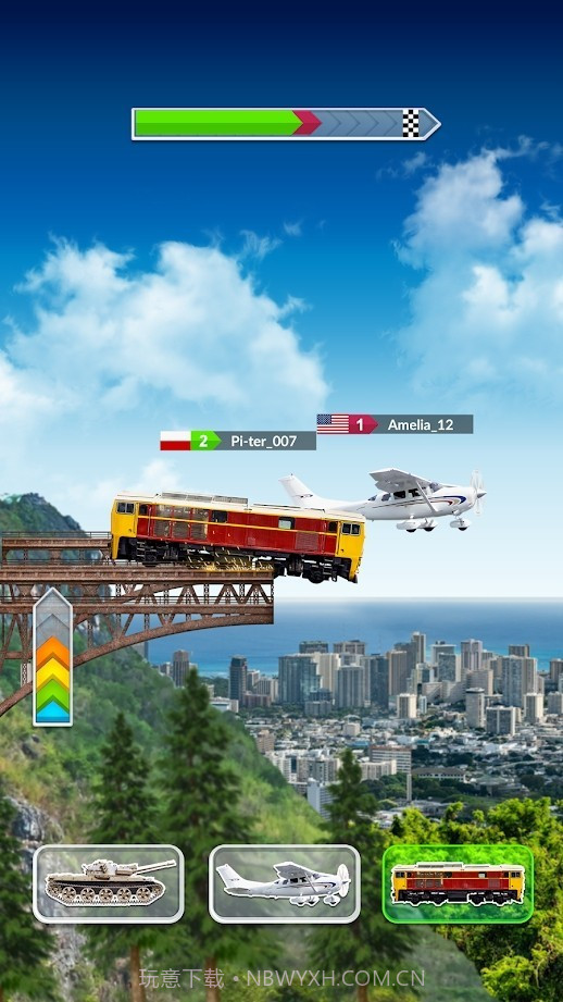 多种族与汽车比赛截图2