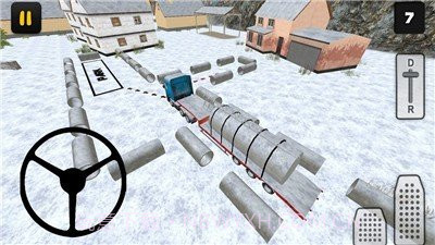 冬天农场卡车3d截图2