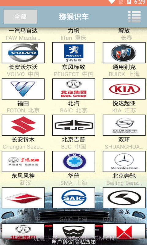 猕猴识车截图3 猕猴识车截图3