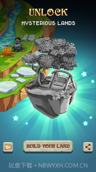 像素岛彩色沙盒截图1