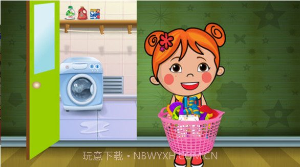 丽丽洗衣服手游截图2