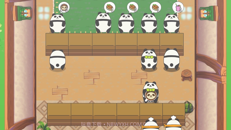 熊猫咖啡馆截图2 熊猫咖啡馆截图2