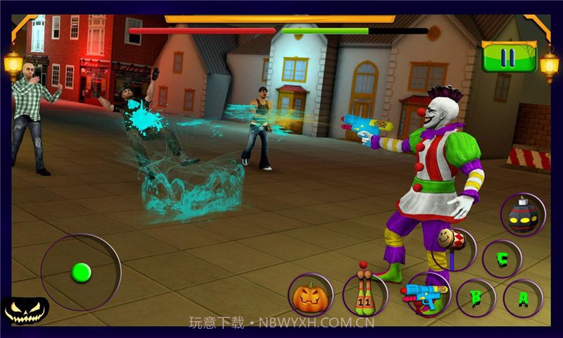 可怕的小丑万圣节之夜截图3 可怕的小丑万圣节之夜截图3