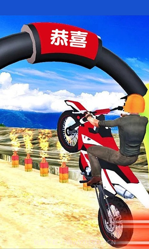 摩托特技极限闯关赛截图4 摩托特技极限闯关赛截图4