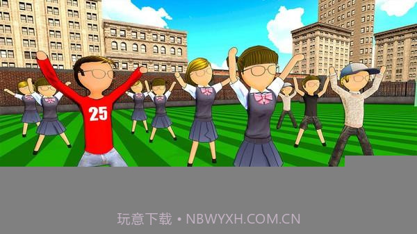 校园女孩火柴人截图2 校园女孩火柴人截图2