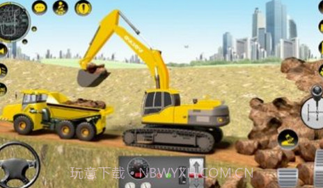 斯蒂克人城市建筑挖掘机v8.6.2截图2