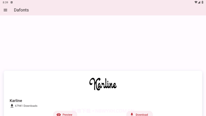 DaFont字体截图1