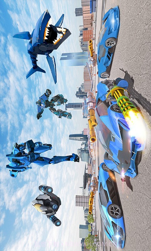 变形机器飞车截图5