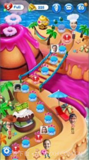 疯狂蛋糕消除截图1