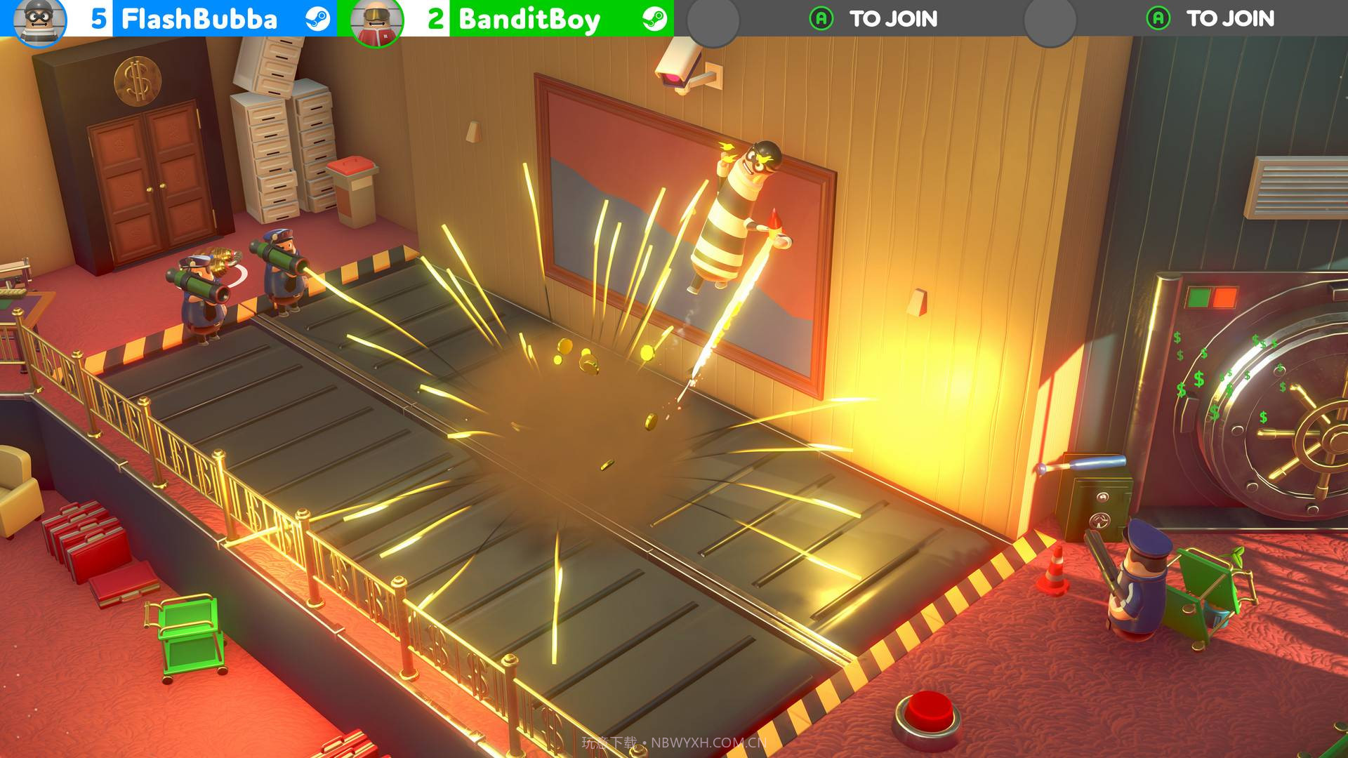 橡胶强盗RubberBandits手机版截图4 橡胶强盗RubberBandits手机版截图4