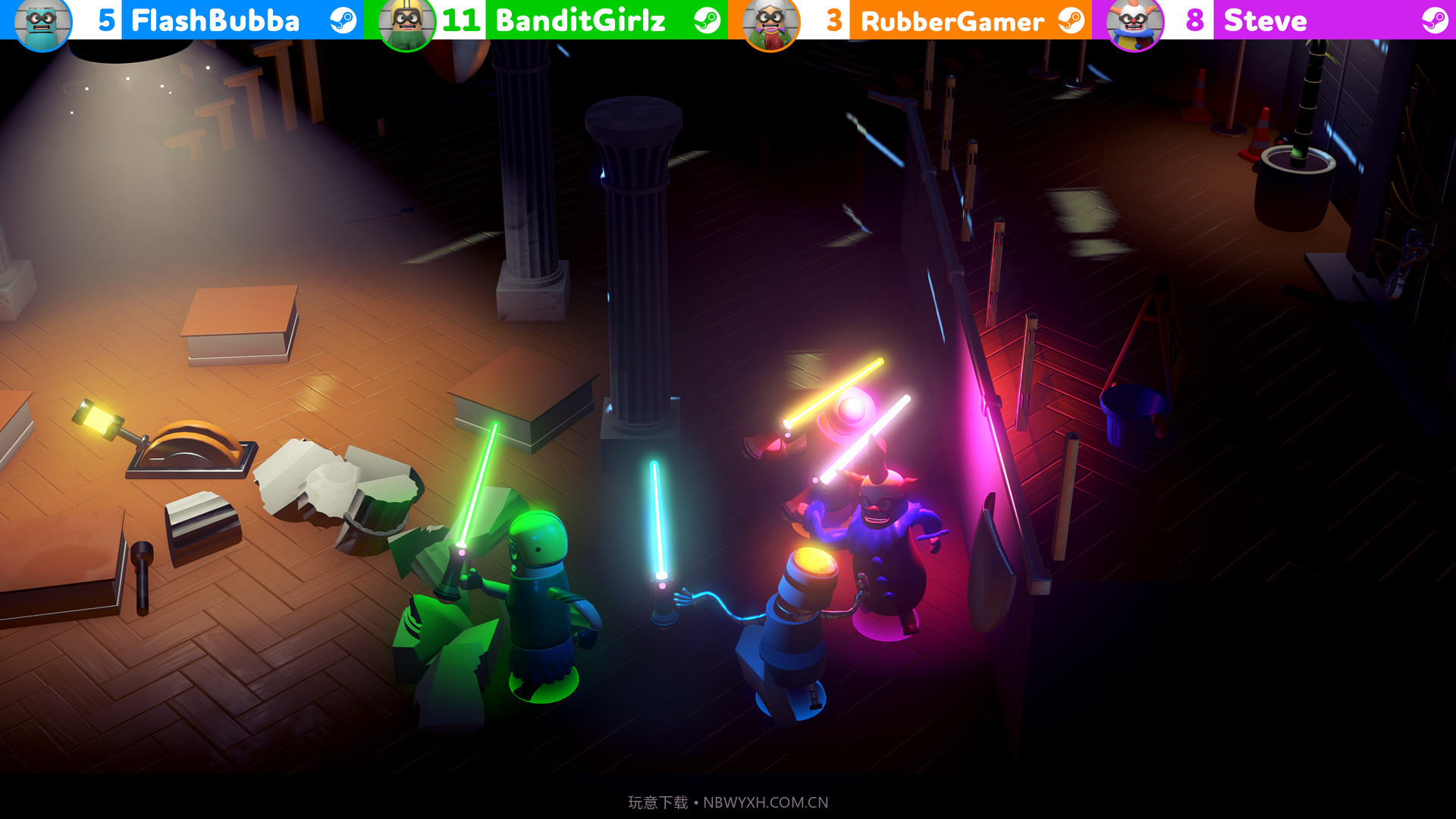 橡胶强盗RubberBandits手机版截图3 橡胶强盗RubberBandits手机版截图3