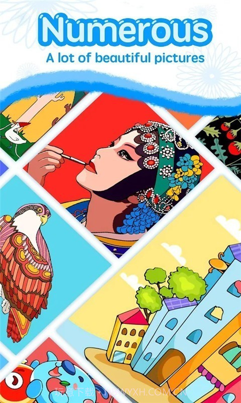 秘密花园暖暖涂色手机版截图4 秘密花园暖暖涂色手机版截图4