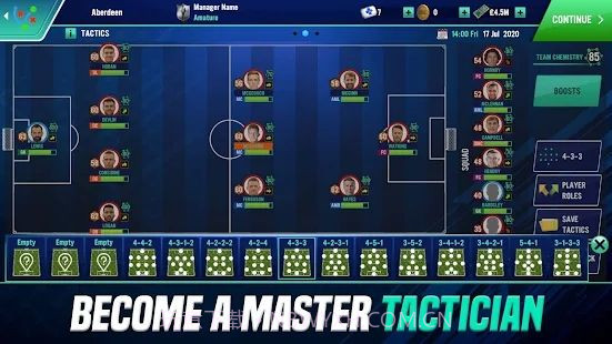 SoccerManager 2022中文版截图2