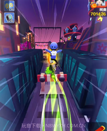 地铁跑酷赛事版本幻影滑板截图2