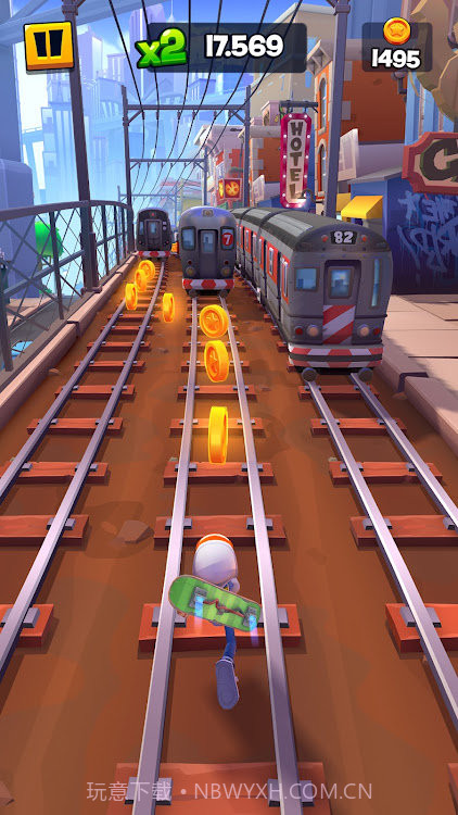 滑板英雄跑酷免费版截图2 滑板英雄跑酷免费版截图2