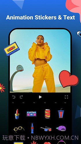 FilmoraGo解锁素材无水印版截图2