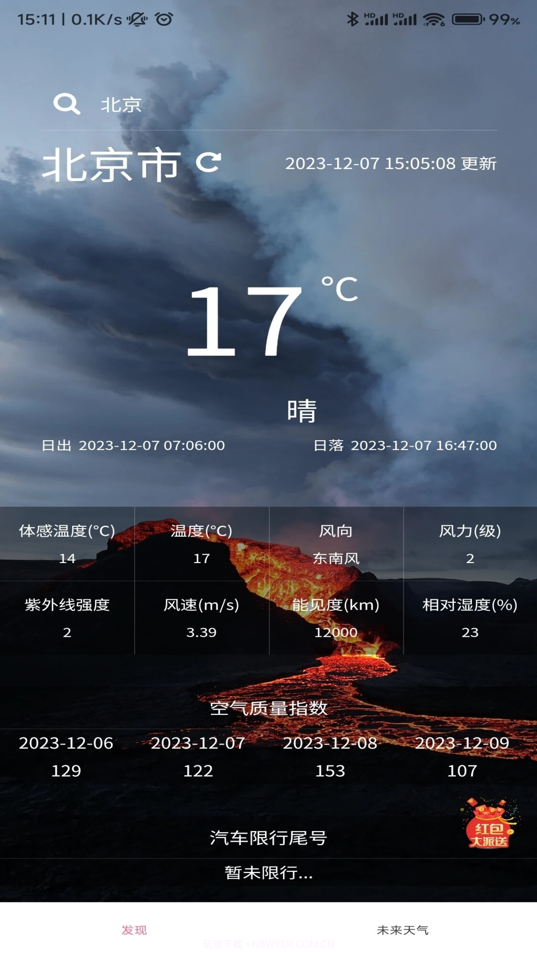 近期天气截图1 近期天气截图1