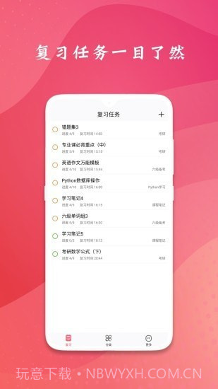 复习规划笔记截图2 复习规划笔记截图2