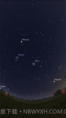 Stellarium天文截图1