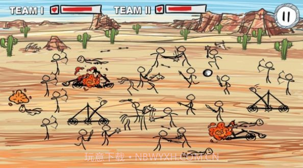 火柴人战地对抗截图2 火柴人战地对抗截图2