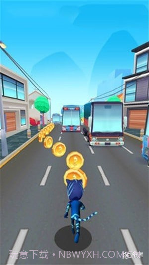 睡衣小英雄超级跑酷截图3 睡衣小英雄超级跑酷截图3