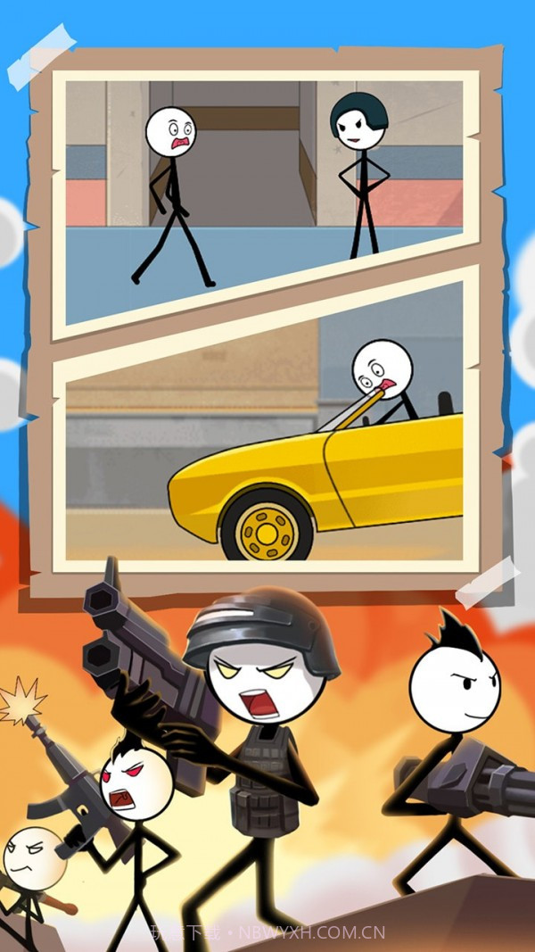 火柴人吃鸡日记4截图3