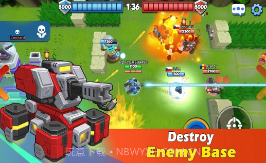 坦克冲突2手游截图1