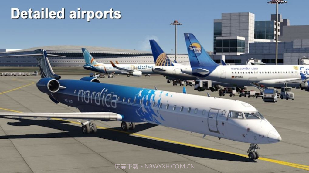 航空飞行模拟器2023截图2 航空飞行模拟器2023截图2