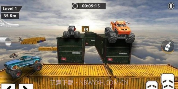 怪物卡车无所畏惧特技赛车截图5