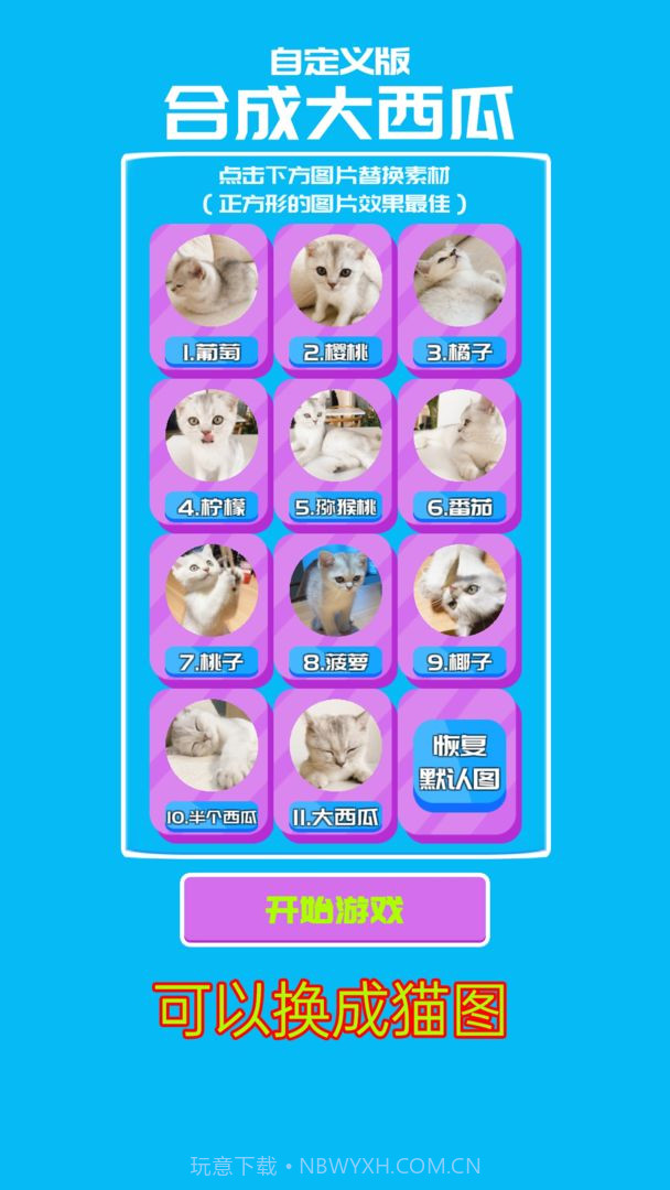 自定义合成大西瓜截图3 自定义合成大西瓜截图3