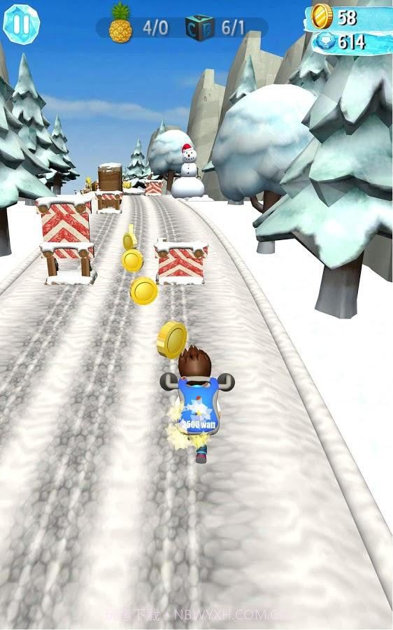 雪地奔跑官网版截图1 雪地奔跑官网版截图1