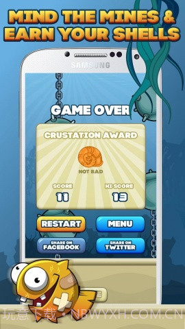 笨拙的鱼 Clumsy Flappy Fish截图3 笨拙的鱼 Clumsy Flappy Fish截图3