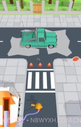 水泥罐车修路截图4 水泥罐车修路截图4