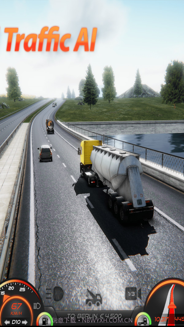 卡车模拟器欧洲2截图1 卡车模拟器欧洲2截图1