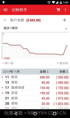 记帐助手截图3 记帐助手截图3