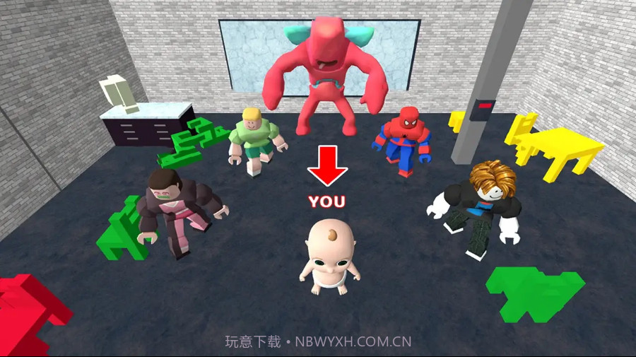 捉迷藏机器人大战道具截图3 捉迷藏机器人大战道具截图3