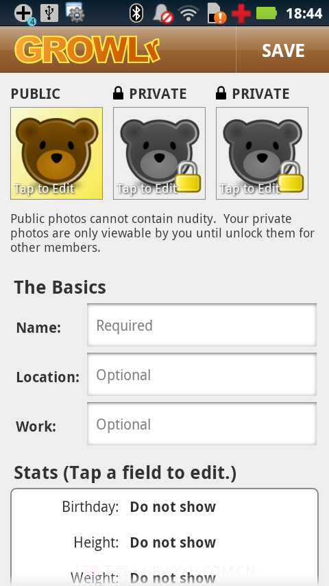GROWLr Gay Bears Near You截图3 GROWLr Gay Bears Near You截图3