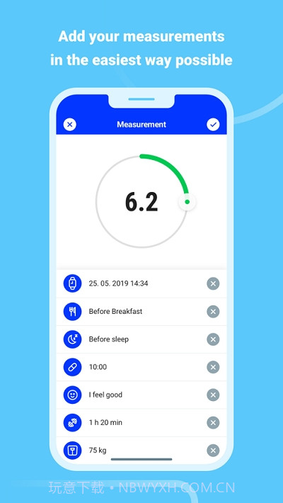 Glucly(糖尿病助手)截图2 Glucly(糖尿病助手)截图2
