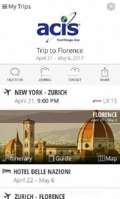 ACIS Travel旅游助手截图2 ACIS Travel旅游助手截图2