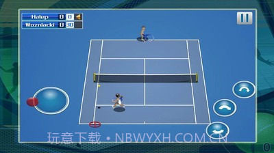 单机网球赛截图4
