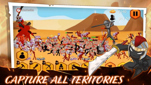 火柴人帝国大战手机版截图4 火柴人帝国大战手机版截图4