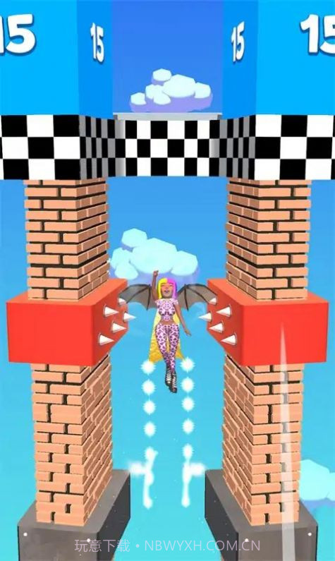 劈叉跳跃大师无限钻石截图1 劈叉跳跃大师无限钻石截图1