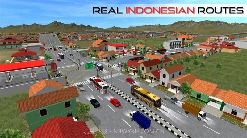 印尼巴士中国地图mod截图1 印尼巴士中国地图mod截图1