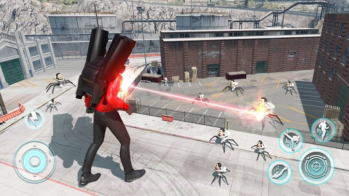 马桶人对战截图3